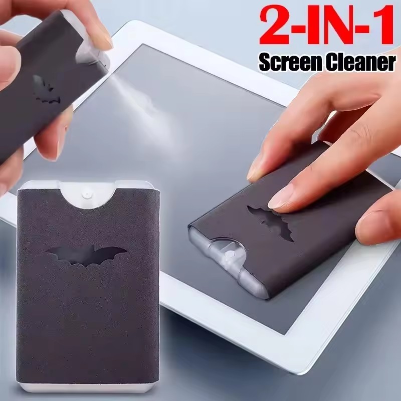 Laptop Accessories Gadgets - 2-in-1 Microvezel Schermreiniger Sprayfles Set Mobiel