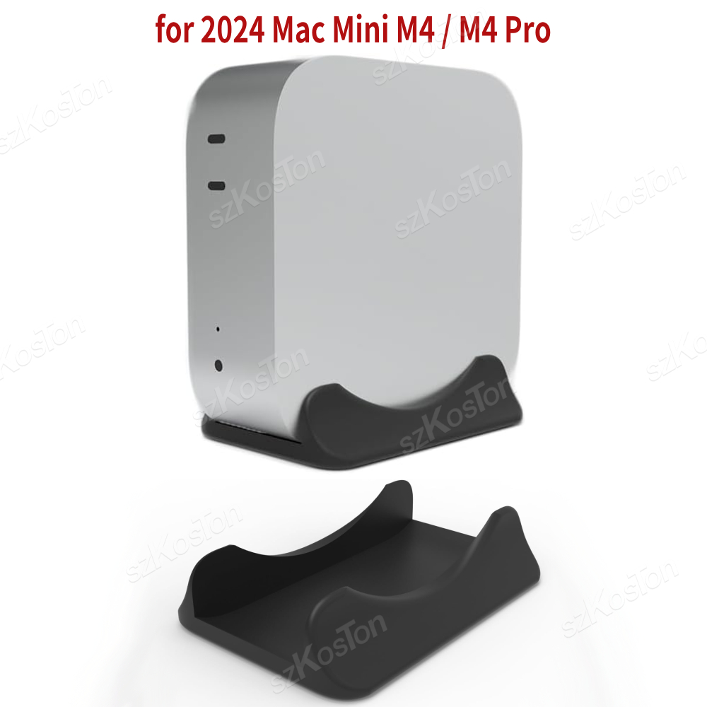 Laptop Accessories 3D Print - Verticale standaard voor 2024 Mac Mini