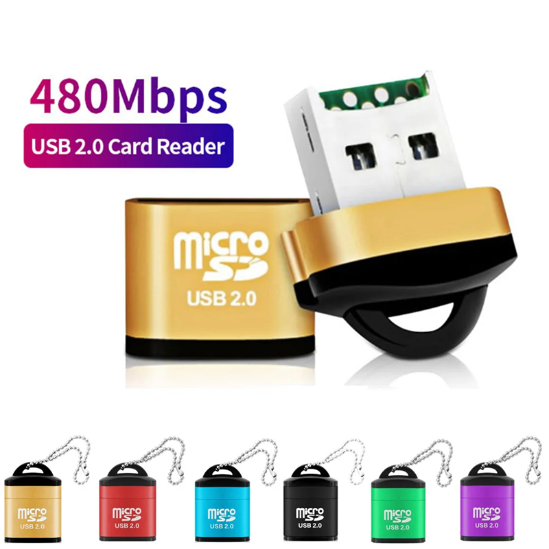 Laptop Accessories Gadgets - Mini USB Micro SD/TF Geheugenkaartlezer USB