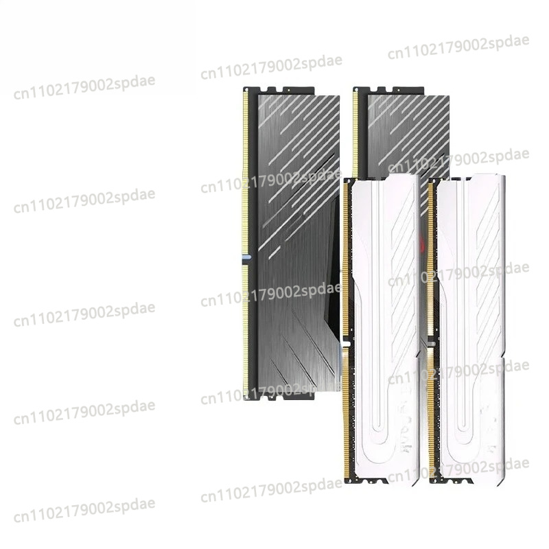 Memory Ram Upgrade - Desktop DDR RAM-geheugenmodule met koellichaam Zilveren