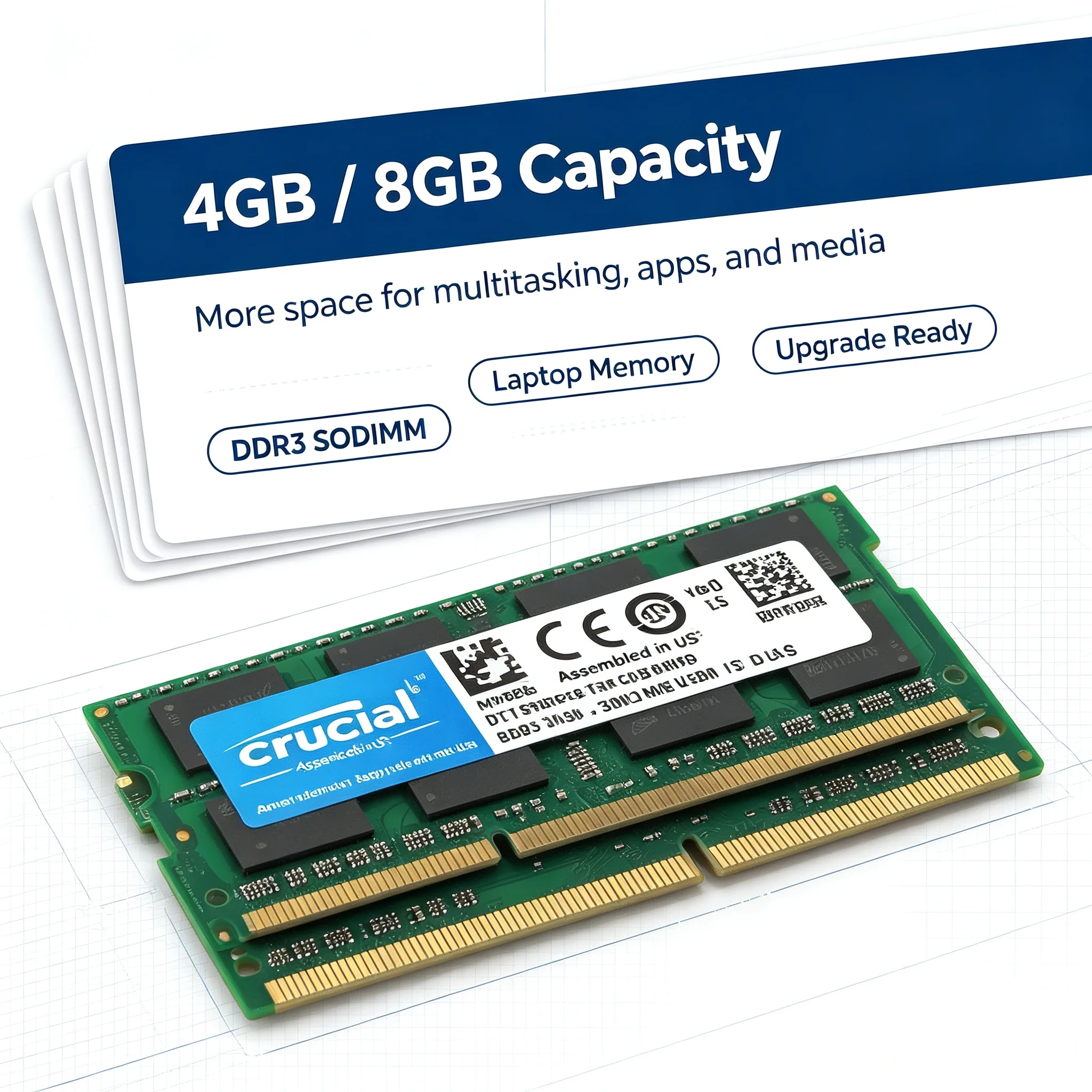 Cruciale DDR3 laptopgeheugen S - Memory Ram Upgrade recensie en prijs
