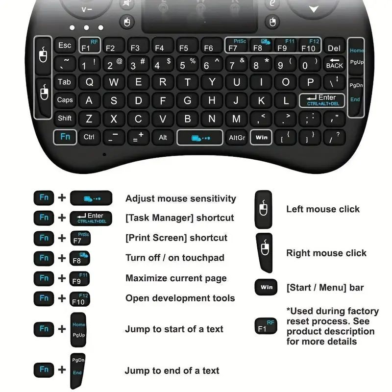 Klein Bluetooth-toetsenbord, 2 - Mini Wireless Mouse recensie en prijs