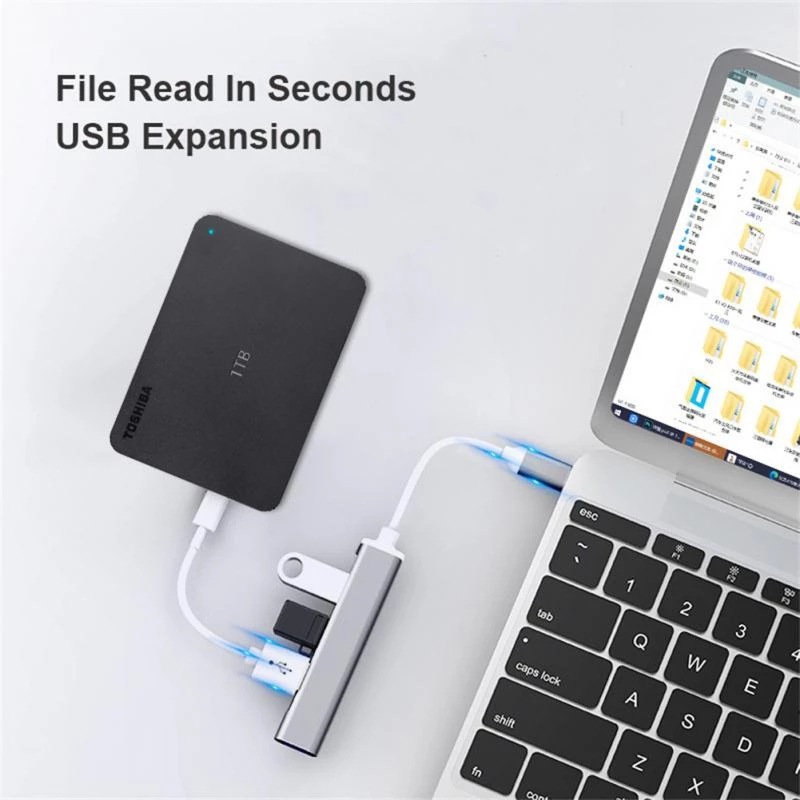 4-in-1 Type-C Extender Hub 4-p - Laptop Accessories Gadgets recensie en prijs