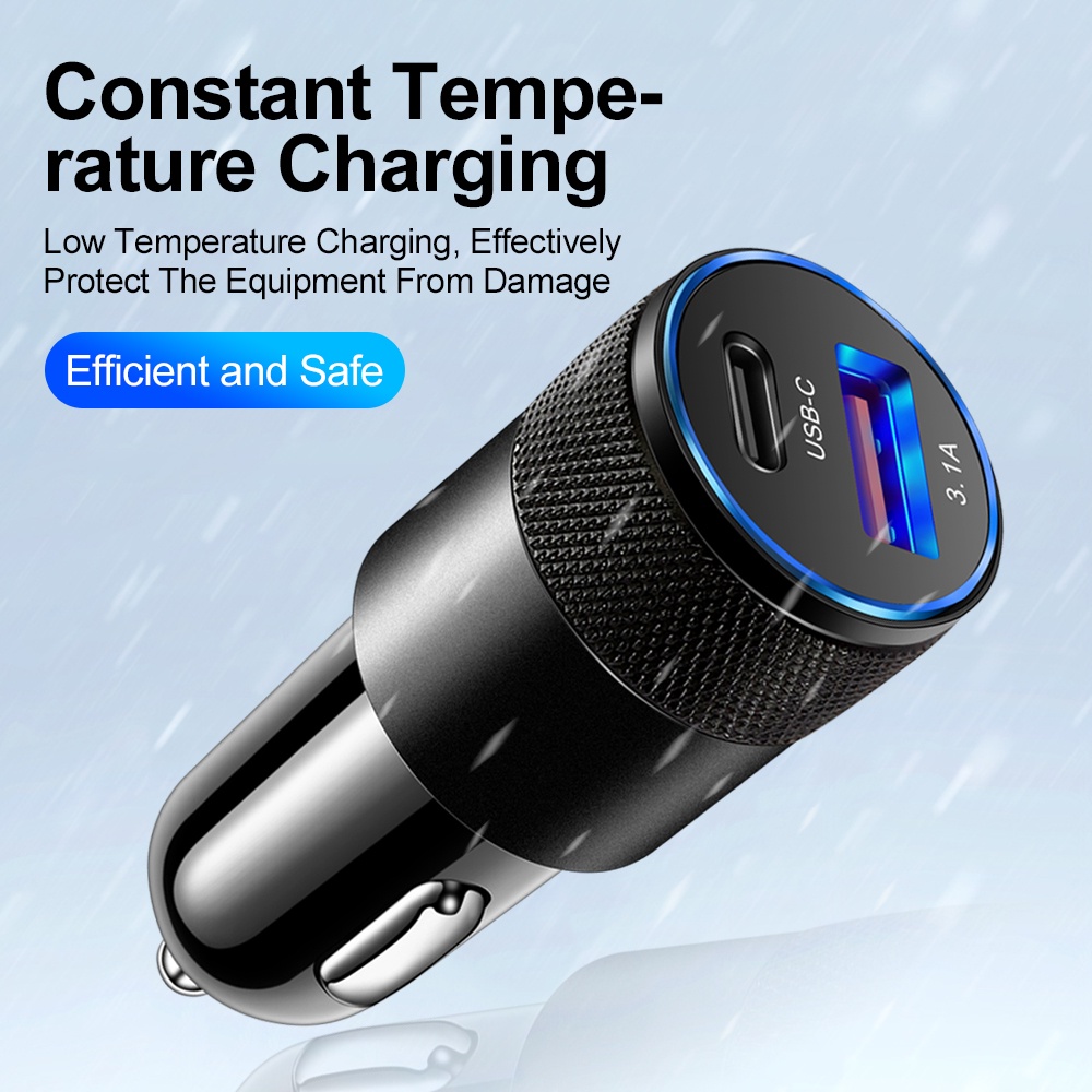 66W USB-autolader, type C, voo - Usb C Power Adapter recensie en prijs