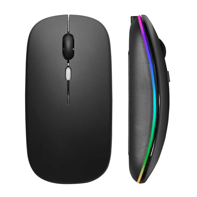 Draadloze Muis RGB Oplaadbare  - Mini Wireless Mouse recensie en prijs