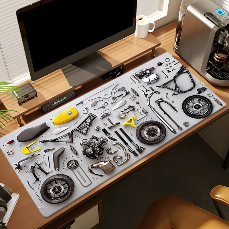 Demontagediagram Rubberen muis - Keyboard Laptop Accessories recensie en prijs