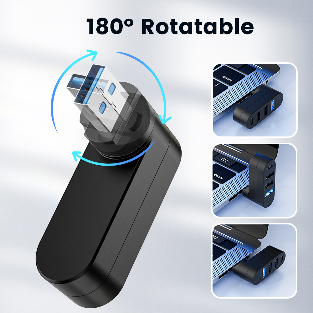 USB Hub 3.0 Mini Splitter Box  - Laptop Accessories Gadgets recensie en prijs